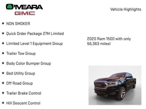 Used 2020 RAM 1500 Limited image 8