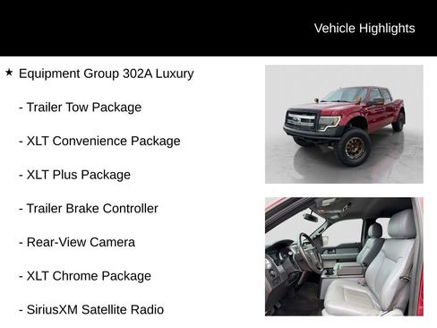 Used 2014 Ford F150 XLT w/ Equipment Group 302A Luxury AWD/4WD image 5