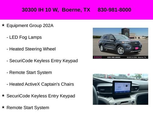 Used 2023 Ford Explorer XLT w/ Equipment Group 202A RWD image 10