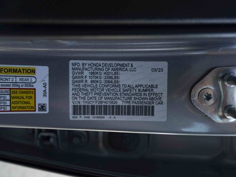 Used 2023 Honda Accord LX image 39