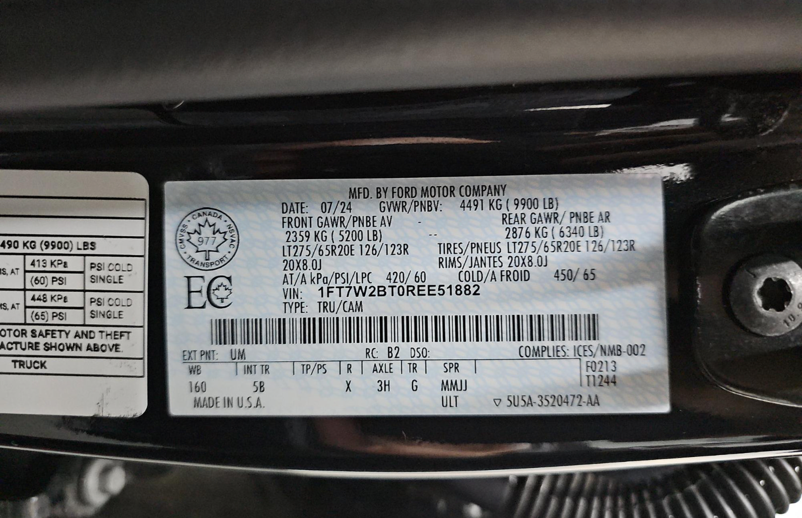 Used 2024 Ford F250 Lariat w/ Sport Appearance Package AWD/4WD image 13