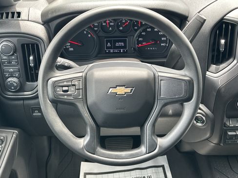 Used 2024 Chevrolet Silverado 1500 Custom w/ Turbomax Blackout Package AWD/4WD image 3