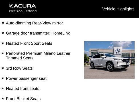 Certified 2024 Acura MDX w/ Technology Package AWD/4WD image 21