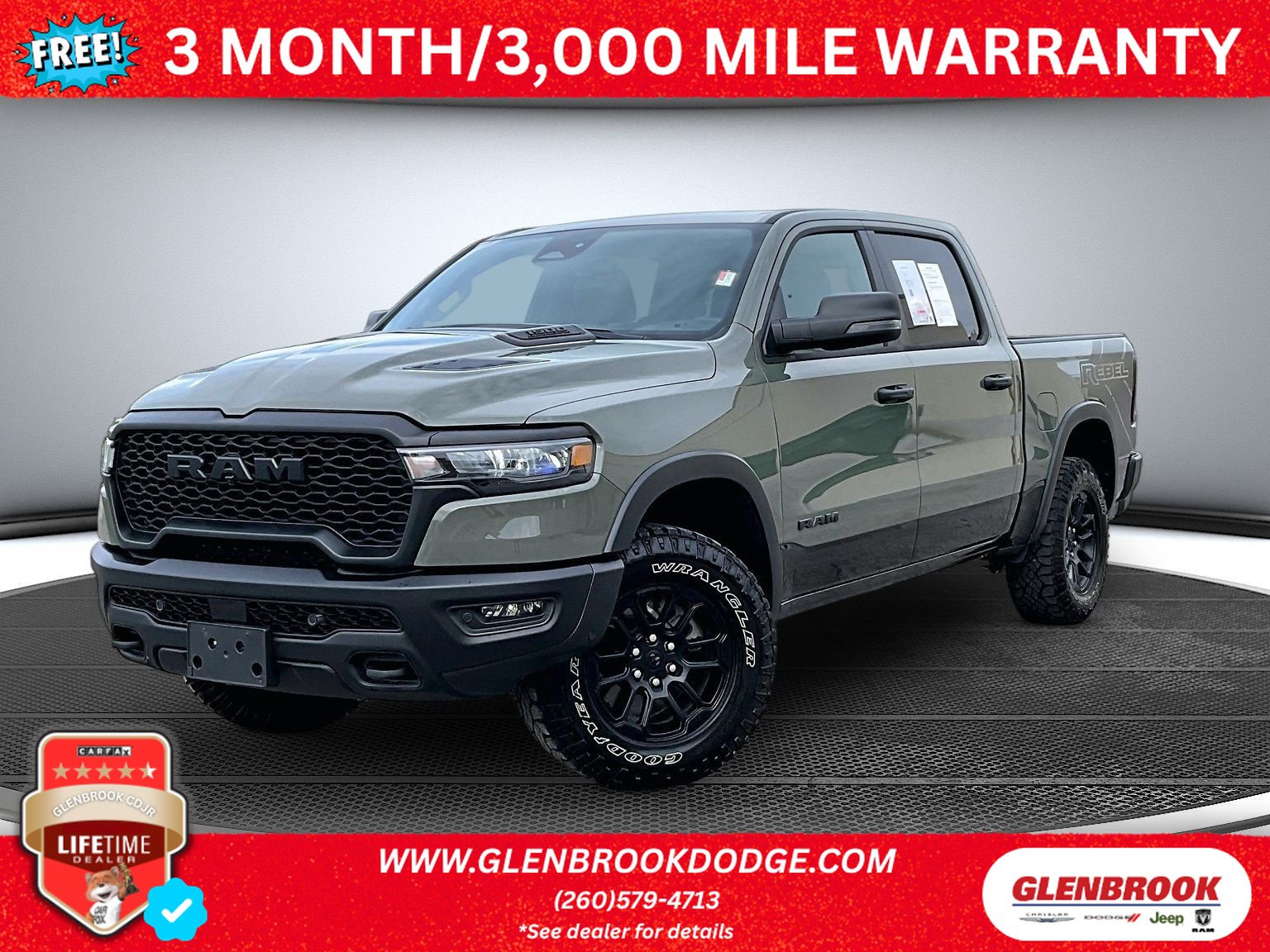 Used 2026 RAM 1500 Rebel w/ Rebel Level 1 Equipment Group AWD/4WD image 1