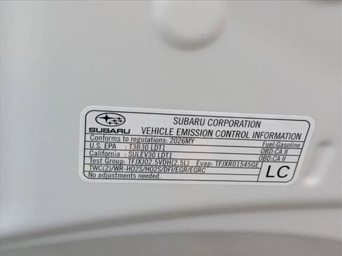 New 2026 Subaru Crosstrek 2.0i Premium AWD/4WD image 17