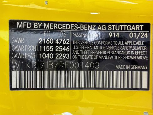 Used 2024 Mercedes-Benz AMG GT 63 image 18