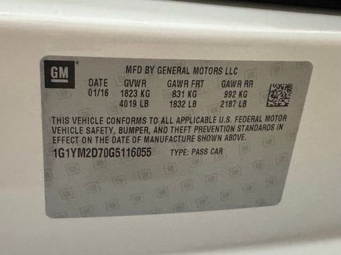 Used 2016 Chevrolet Corvette Stingray Coupe w/ 3LT Preferred Equipment Group image 36