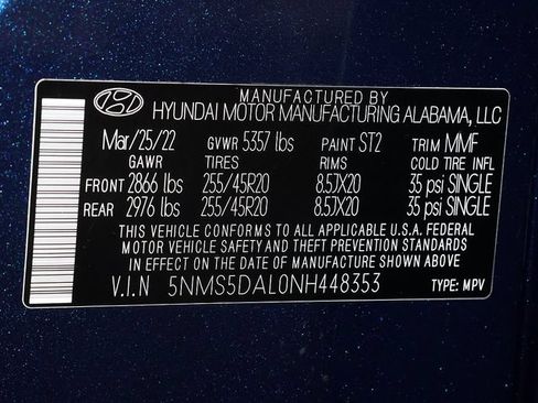 Used 2022 Hyundai Santa Fe Calligraphy AWD/4WD image 40