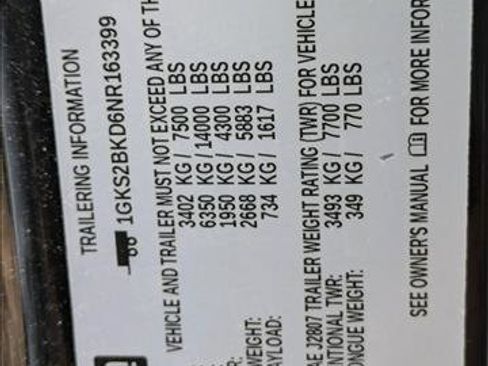 Used 2022 GMC Yukon SLT w/ SLT Premium Package image 17