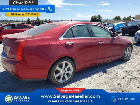Used 2013 Cadillac ATS Luxury w/ Cold Weather Package RWD image 4