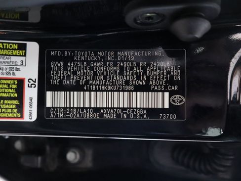 Used 2019 Toyota Camry XLE image 35