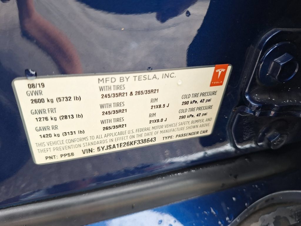 Used 2019 Tesla Model S Standard Range AWD/4WD image 33
