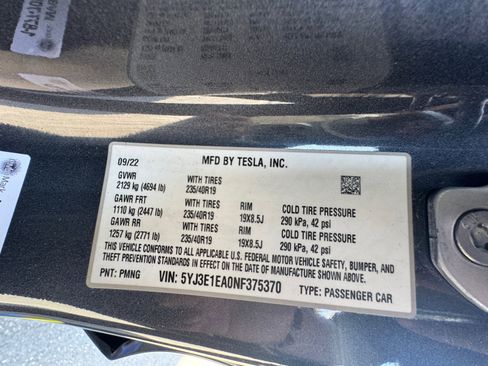 Used 2022 Tesla Model 3 Standard Range RWD image 22
