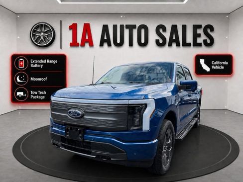 Used 2022 Ford F150 Lightning Lariat w/ Equipment Group 511A High AWD/4WD image 1