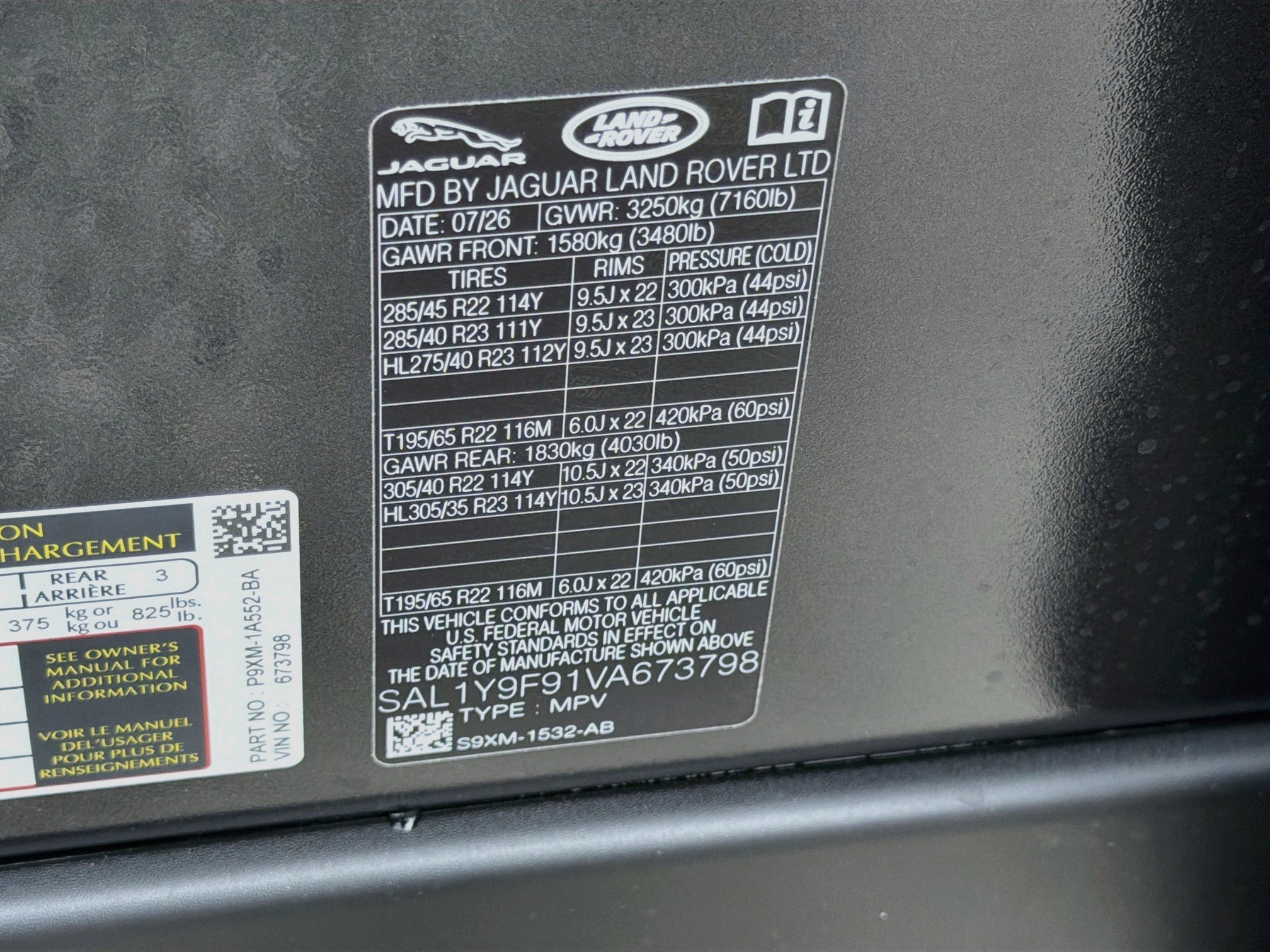 New 2027 Land Rover Range Rover Sport SV AWD/4WD image 43