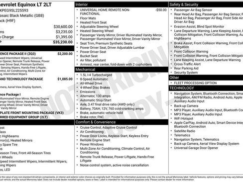 Used 2025 Chevrolet Equinox LT w/ Convenience Package II AWD/4WD image 3