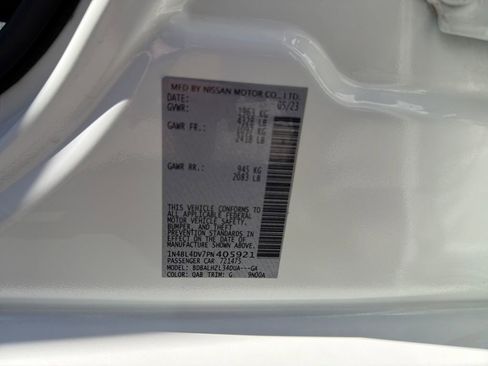 Certified 2023 Nissan Altima 2.5 SV image 33