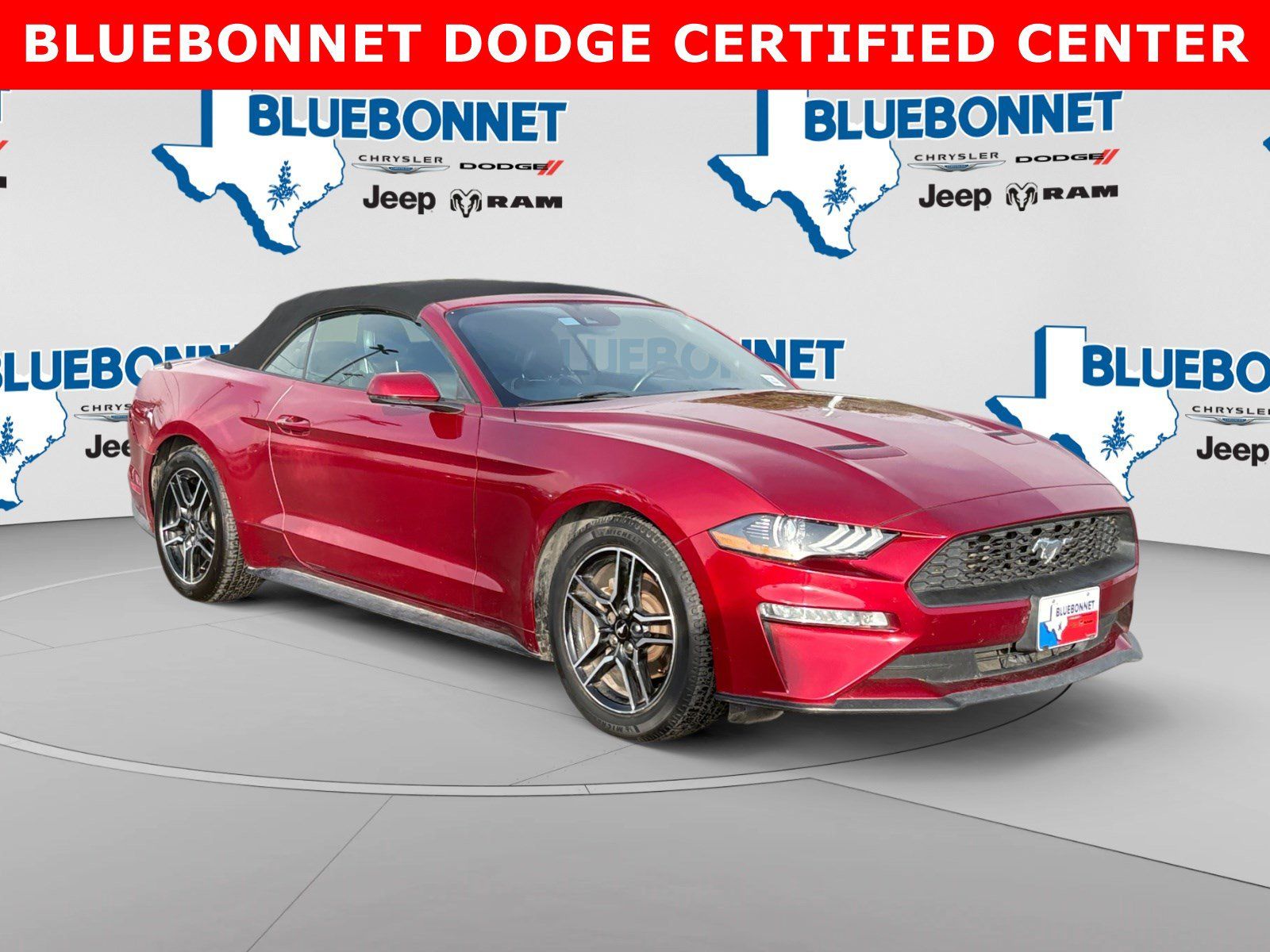 Used 2019 Ford Mustang Premium w/ Ford Safe & Smart Package RWD image 3