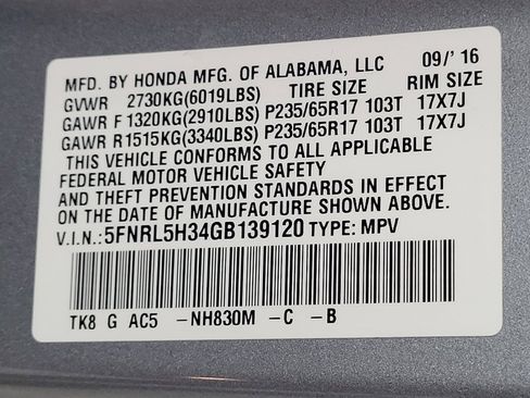 Used 2016 Honda Odyssey SE image 33