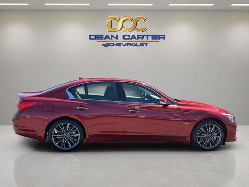 Used 2016 INFINITI Q50 Red Sport 400 AWD/4WD image 6