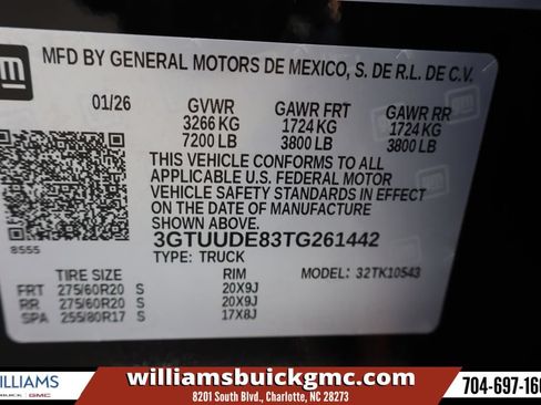 New 2026 GMC Sierra 1500 SLT w/ SLT Premium Plus Package AWD/4WD image 27
