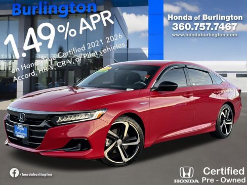 Certified 2022 Honda Accord Sport image 1