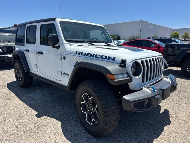 Used 2023 Jeep Wrangler Unlimited Rubicon 4xe w/ Cold Weather Group AWD/4WD image 3