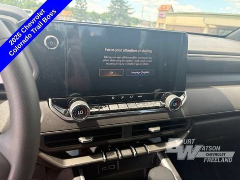 New 2026 Chevrolet Colorado Trail Boss AWD/4WD image 21