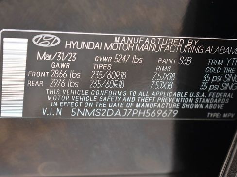 Used 2023 Hyundai Santa Fe SEL AWD/4WD image 33