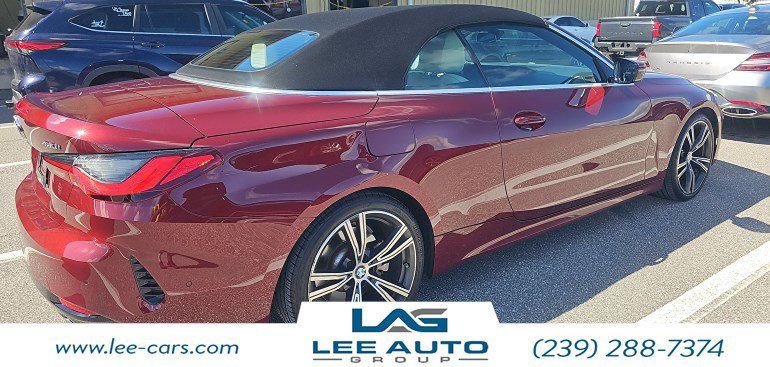 Used 2024 BMW 430i Convertible w/ Premium Package RWD image 2