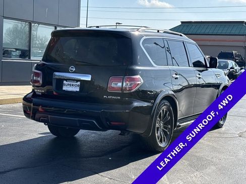 Used 2020 Nissan Armada Platinum w/ Captain's Chairs Package image 3