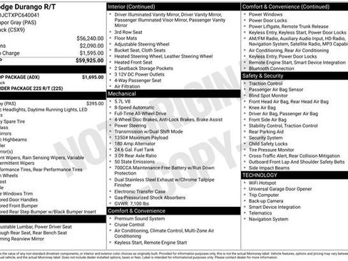 Certified 2023 Dodge Durango R/T w/ Blacktop Package AWD/4WD image 30