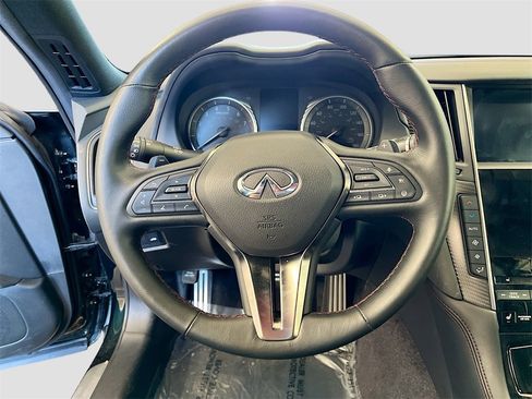 Used 2024 INFINITI Q50 Red Sport 400 w/ Black Opal Edition image 11