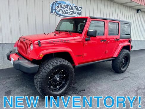 Used 2016 Jeep Wrangler Unlimited Sahara AWD/4WD image 1
