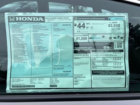 New 2025 Honda Accord Sport image 29