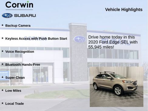 Used 2020 Ford Edge SEL w/ Convenience Package AWD/4WD image 6