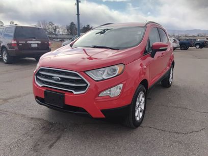 Used 2019 Ford EcoSport SE