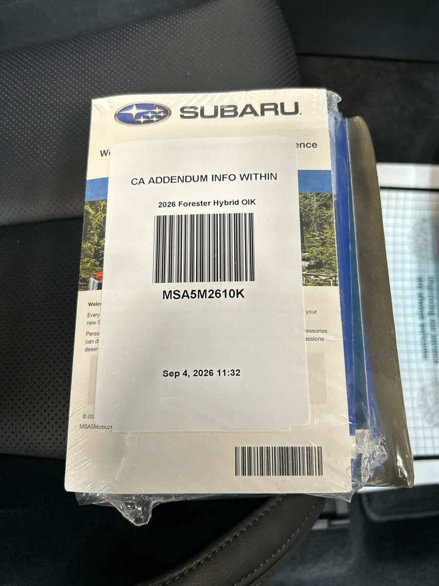 New 2026 Subaru Forester Touring AWD/4WD image 29