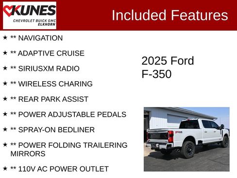 Used 2025 Ford F350 Platinum AWD/4WD image 3