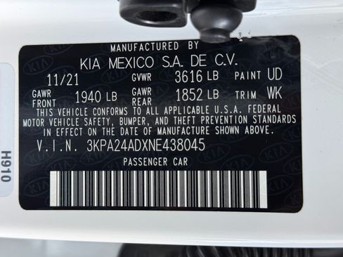 Used 2022 Kia Rio LX FWD image 37