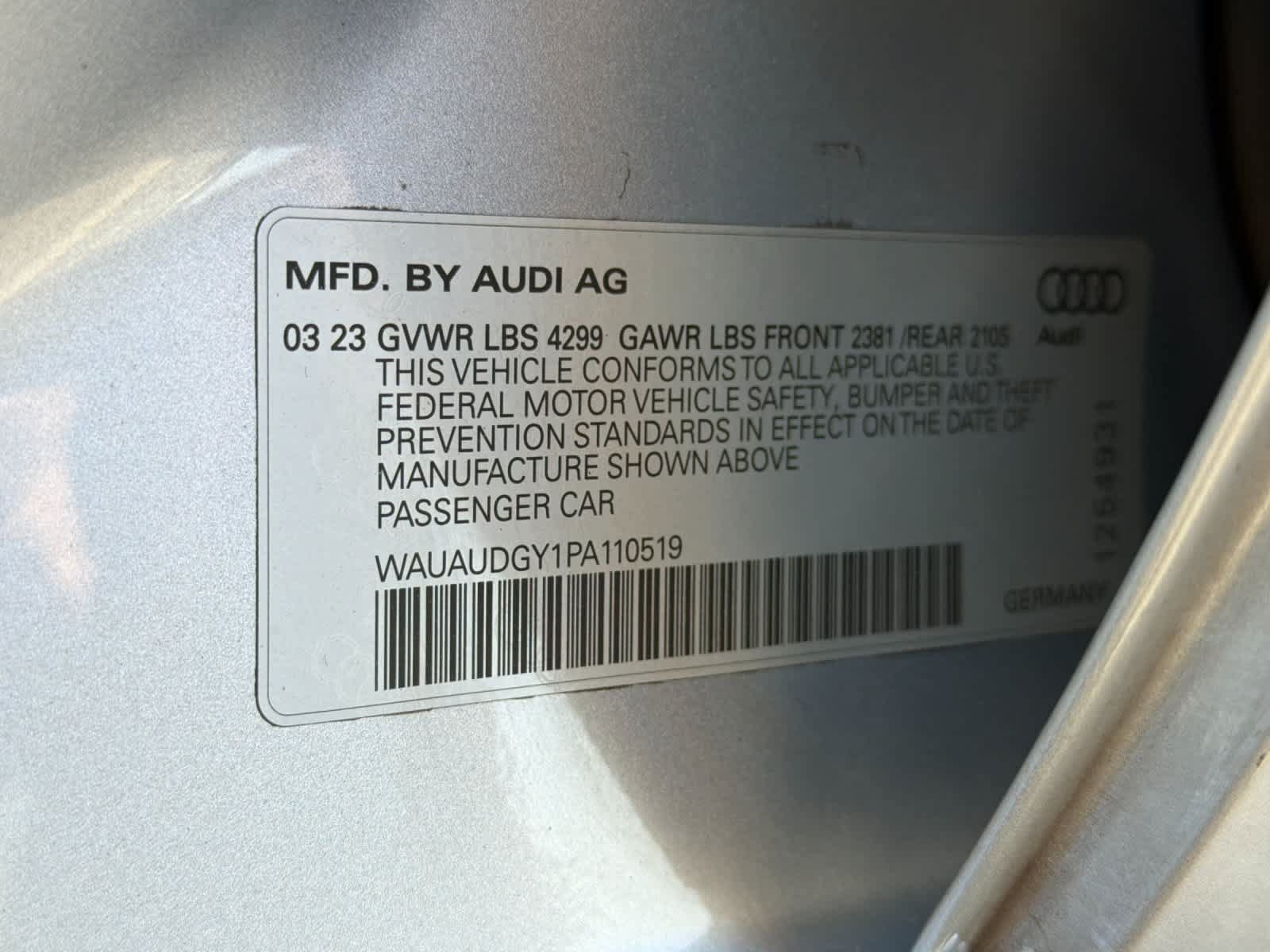 Used 2023 Audi A3 2.0T Premium w/ Convenience Package FWD image 28