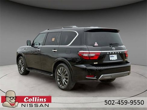 Certified 2024 Nissan Armada Platinum w/ Captain's Chairs Package image 3