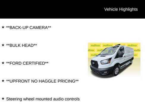 Used 2025 Ford Transit 250 Low Roof w/ Exterior Upgrade Package RWD image 6