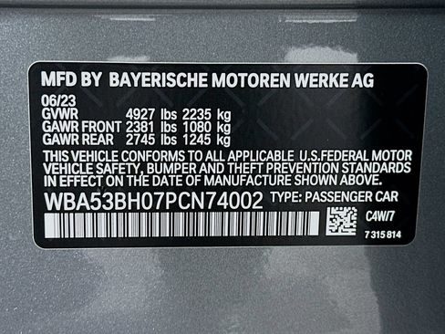Used 2023 BMW 530i w/ Premium Package RWD image 33