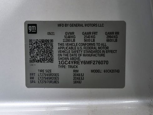 Used 2021 Chevrolet Silverado 2500 High Country w/ Z71 Off-Road Package image 61