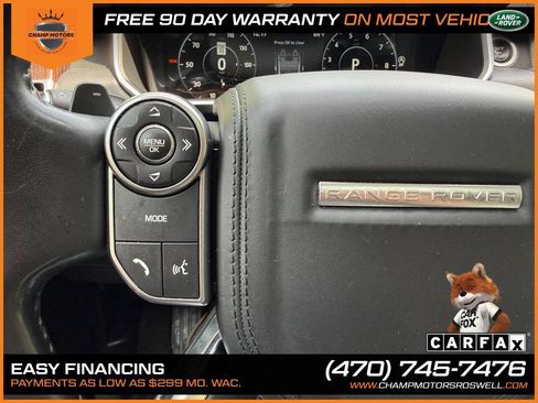 Used 2017 Land Rover Range Rover HSE image 23