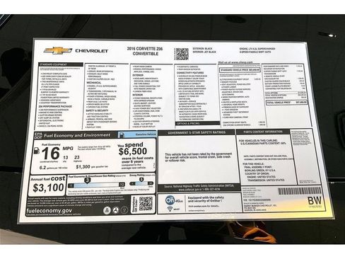 Used 2016 Chevrolet Corvette Z06 w/ 2LZ Preferred Equipment Group image 22