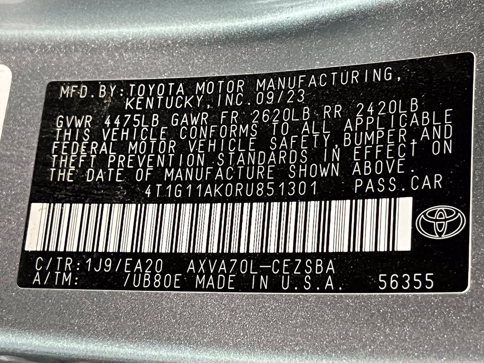 Used 2024 Toyota Camry SE FWD image 18