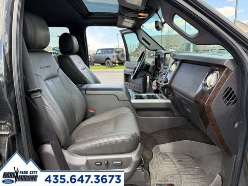 Used 2015 Ford F350 Platinum w/ FX4 Off-Road Package image 40
