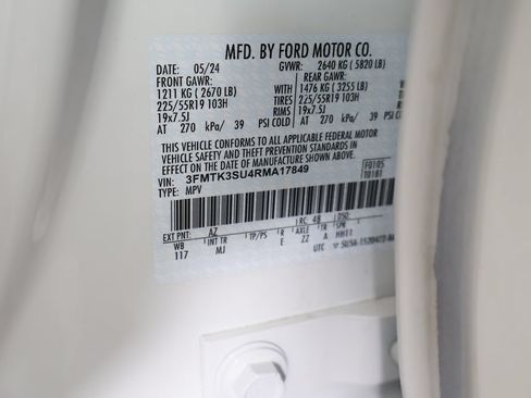 Used 2024 Ford Mustang Mach-E Premium AWD/4WD image 52